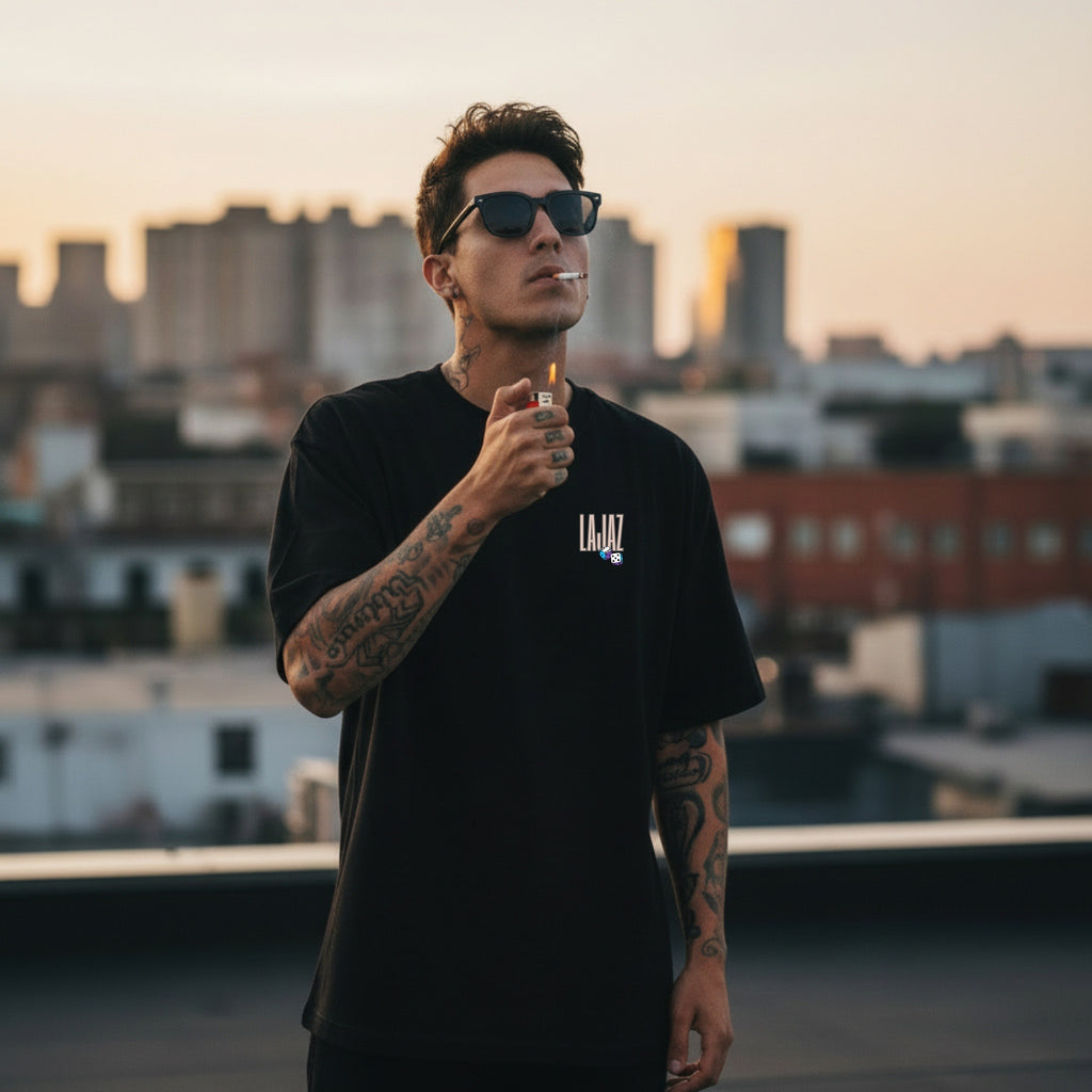 LAJAZ Electric Aura Oversize Tee