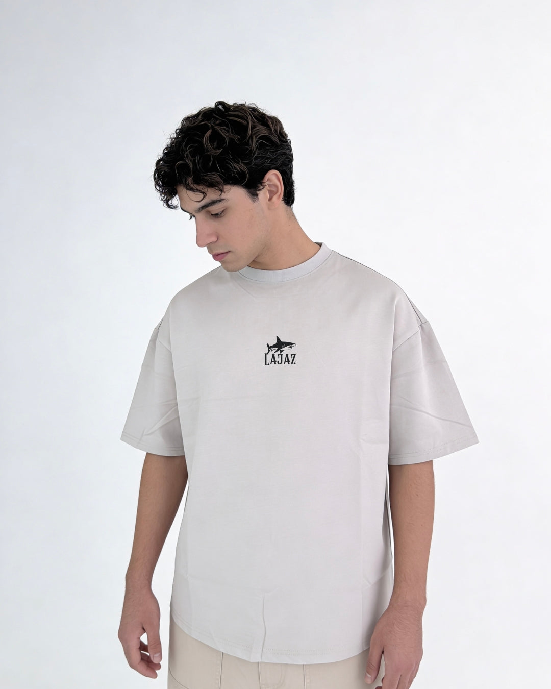 LAJAZ Monochrome Skull Tee