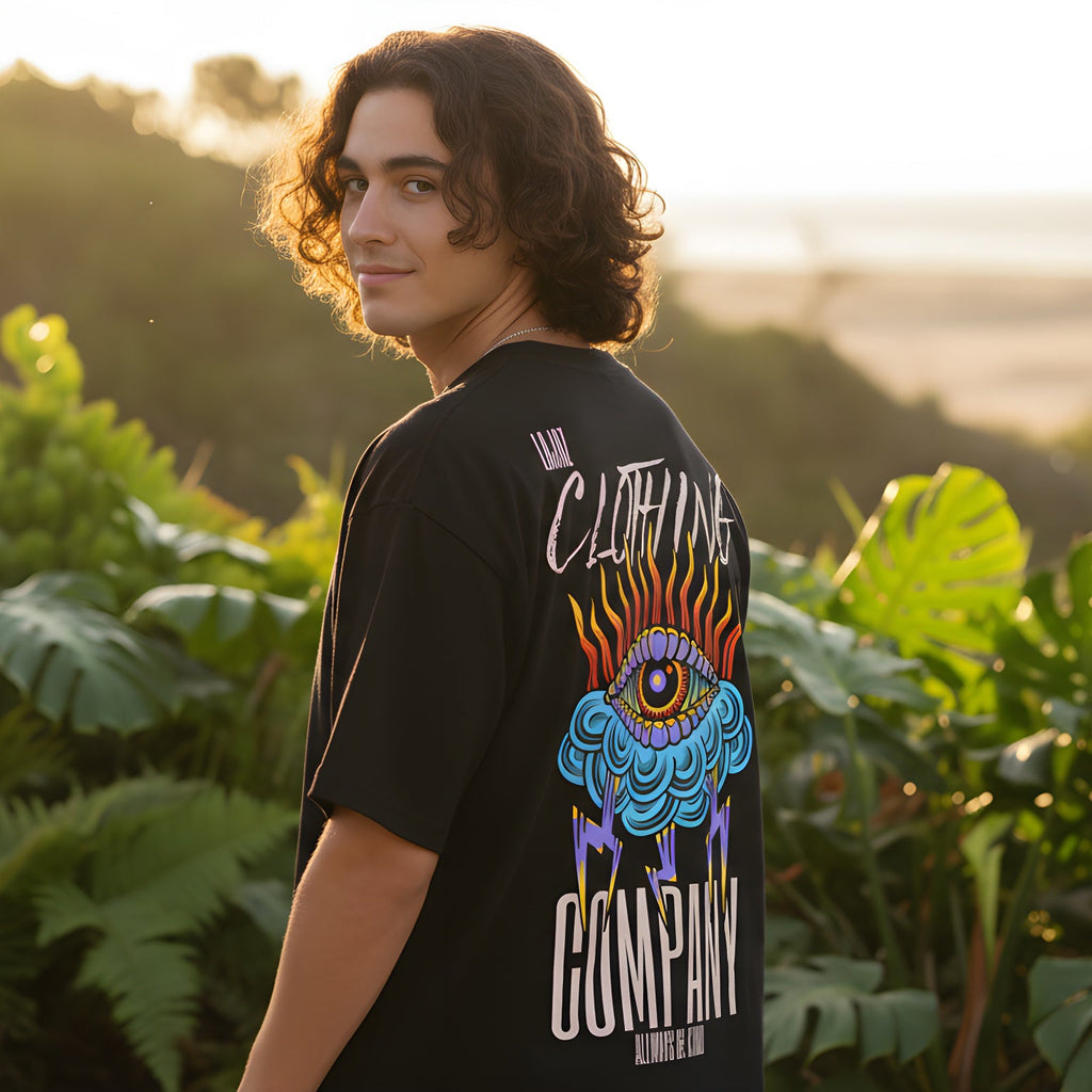 LAJAZ Electric Aura Oversize Tee