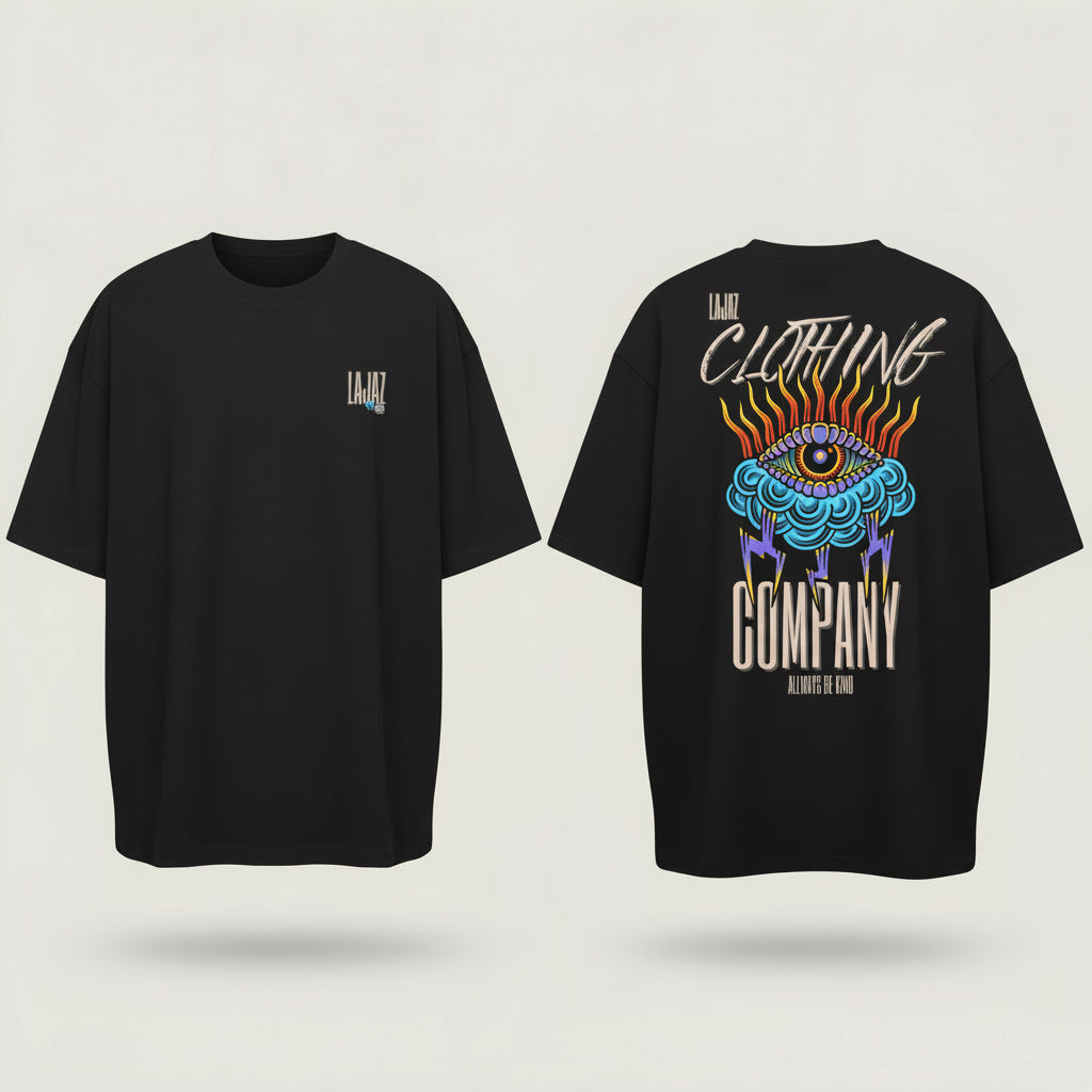 LAJAZ Electric Aura Oversize Tee