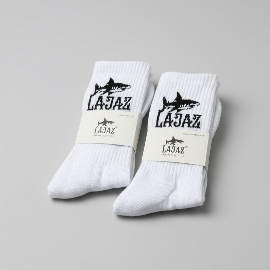 LAJAZ Logo Crew Socks