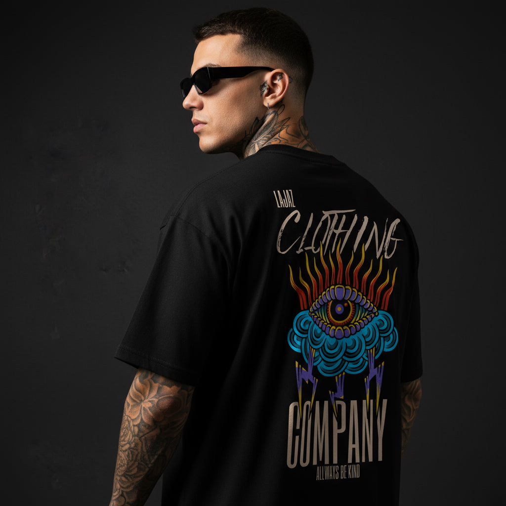 LAJAZ Electric Aura Oversize Tee