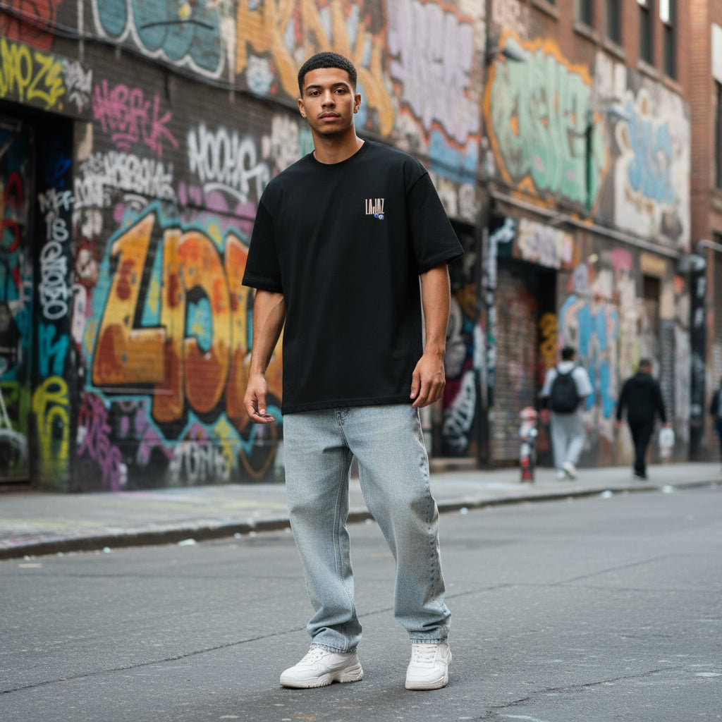 LAJAZ Electric Aura Oversize Tee