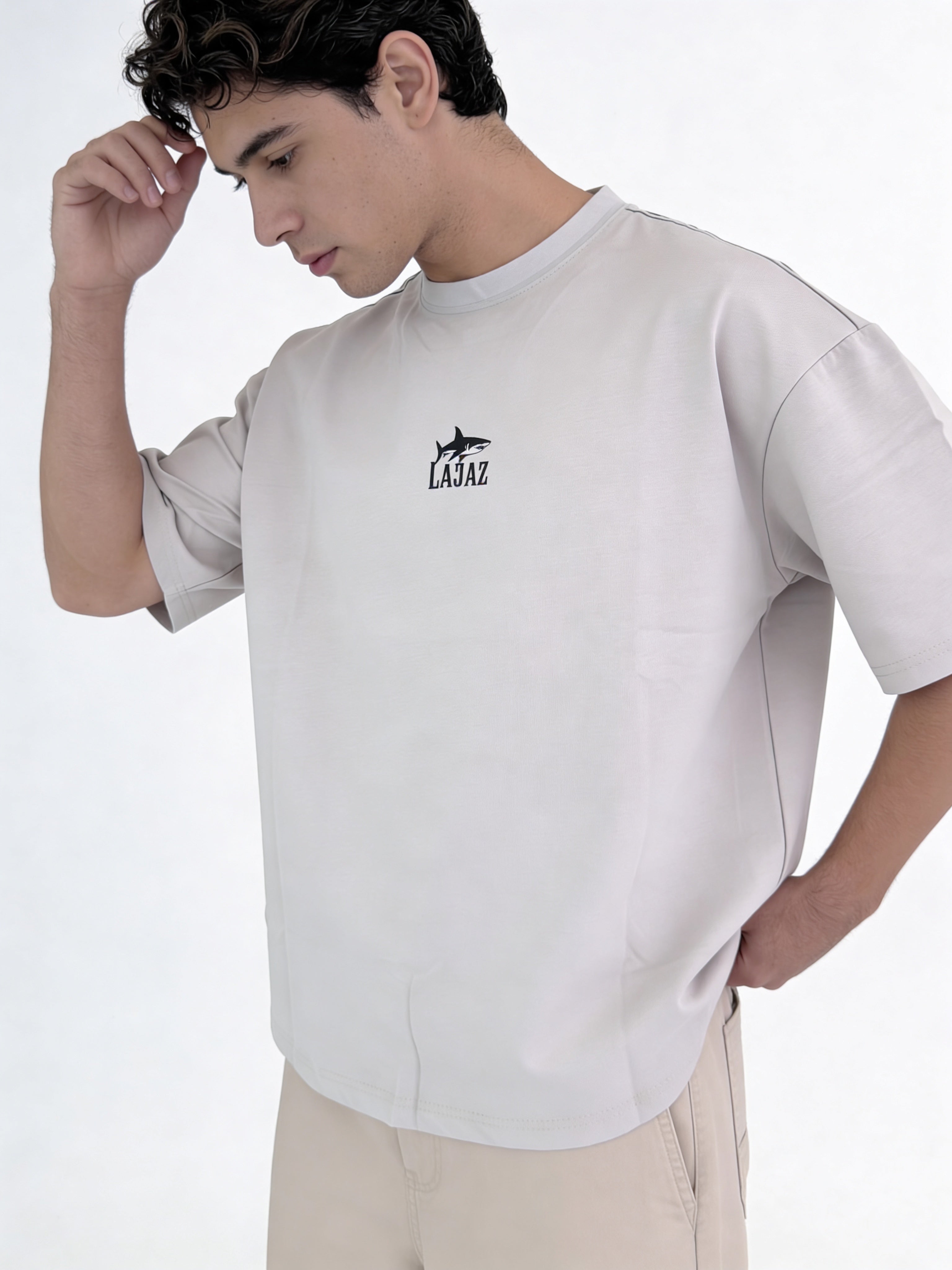 LAJAZ Monochrome Skull Tee